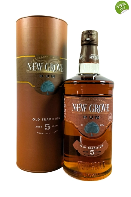 New Grove Old Tradition 5 Years Old Rum 70cl