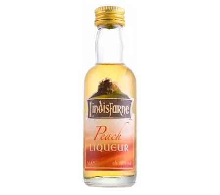 Lindisfarne Peach Liqueur Miniature