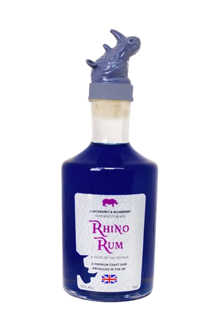 Rhino Rum Blackberry & Blueberry 70cl
