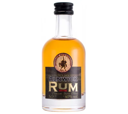 Alnwick Golden Spiced Rum - Miniature