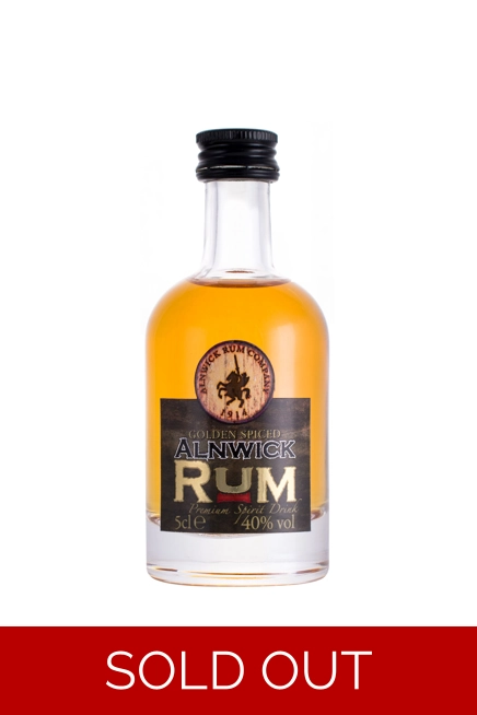 Alnwick Golden Spiced Rum - Miniature