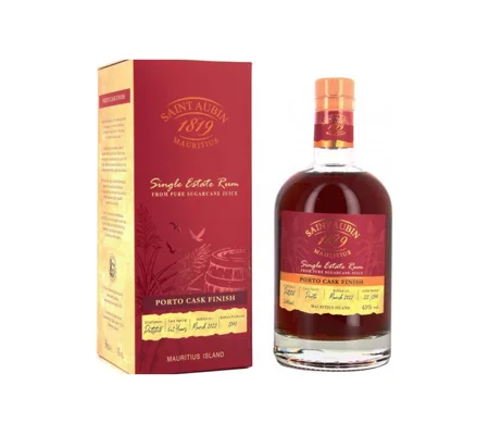 Saint Aubin Porto Cask Finish Rum 50cl