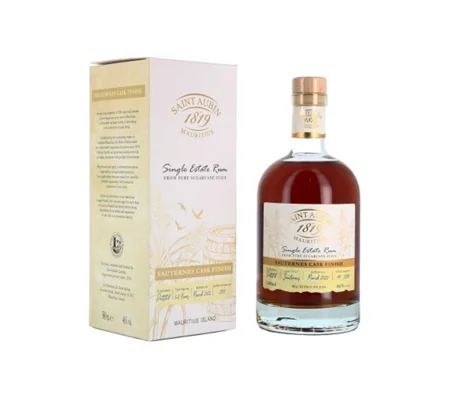 Saint Aubin Sauternes Cask Finish Rum 50cl
