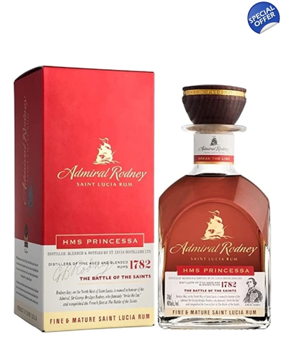 Admiral Rodney Rum HMS Princessa 70cl