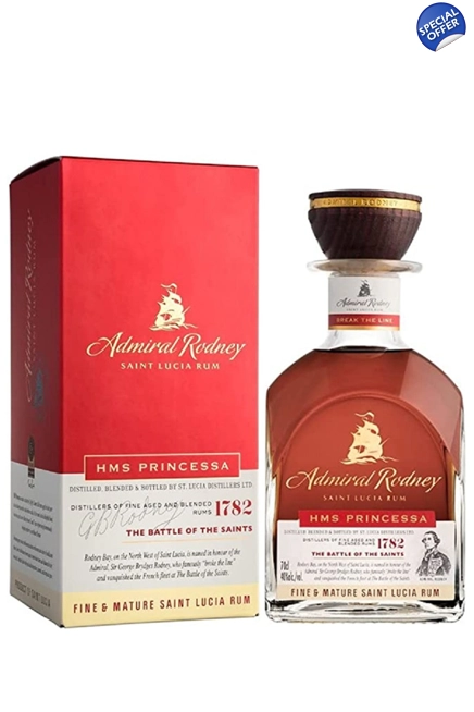 Admiral Rodney Rum HMS Princessa 70cl