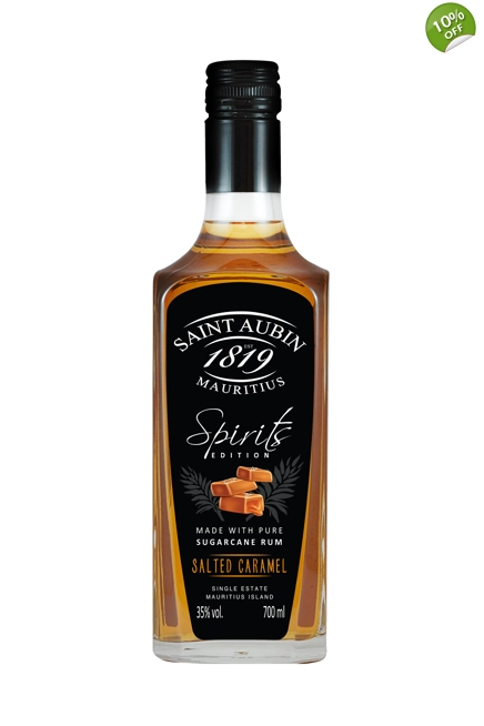 St Aubin Salted Caramel Rum Liqueur 50cl