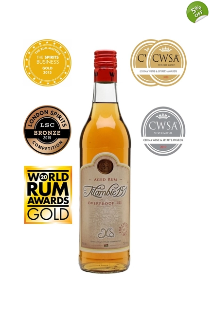 Tilambic XS 151 Overproof Rum 70cl