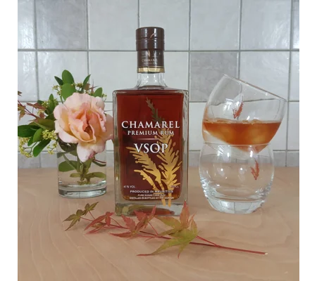 Chamarel VSOP Gift Set 70cl