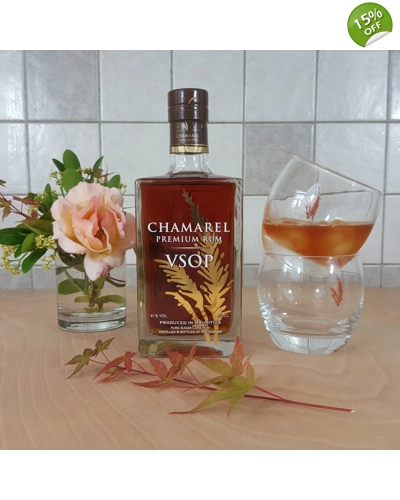 Chamarel VSOP Gift Set 70cl