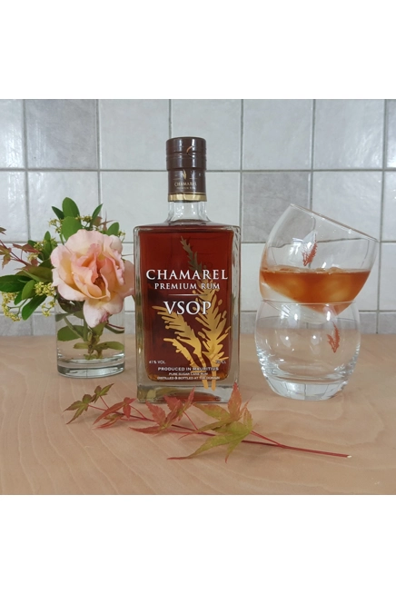 Chamarel VSOP Gift Set 70cl