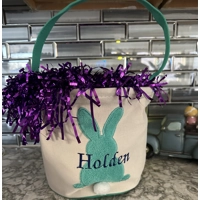 SAMPLE Bunny Easter Basket (Contents not included)