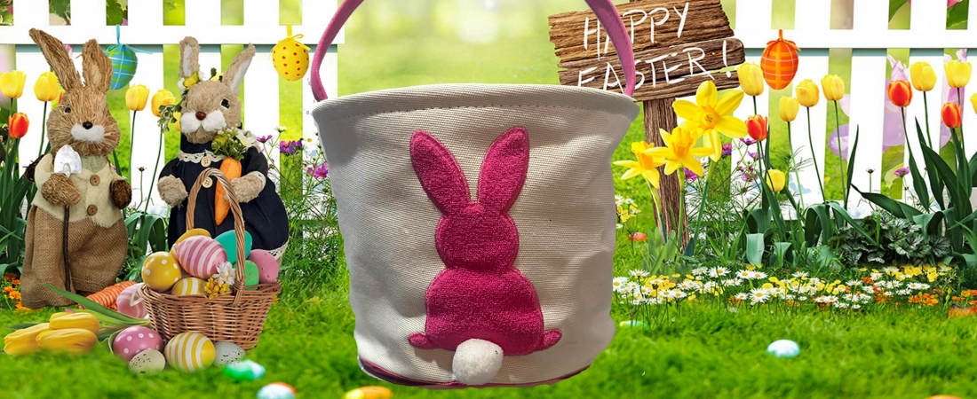 Personalized Easter Basket - Pink