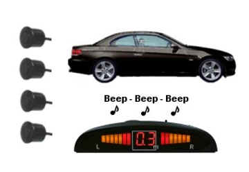 Dolphin 24V Display Reverse Parking Sensors