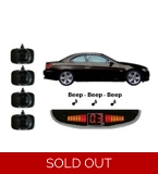 4 Adhesive Sensors, Gloss Black, With Audio & Roof Display