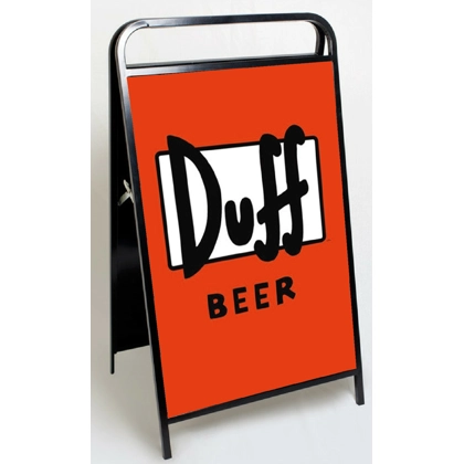 Large A-Frame Sign 900x600 Portrait Printed ST2