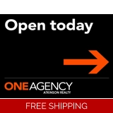One Agency Open today 60x45cm Sticker ..