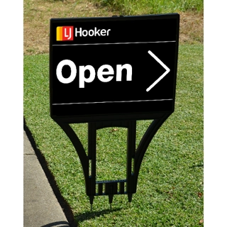 Black Spike Sign With P..