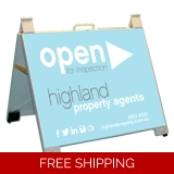 Highland Property Agents Open Portable..