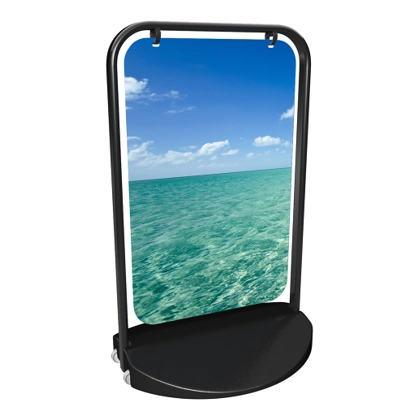 BREEZEBUSTER Pavement Sign with 588MMW x 917MMH Printed No Rust Panel