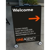 High Quality Metal A Frame Sign 82x60c..