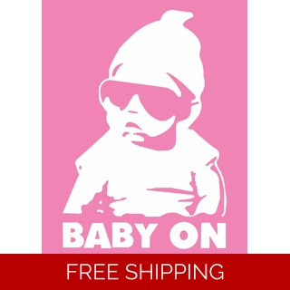Baby On Board Cool Babe..