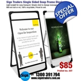 Snap A-Frame Single Sided