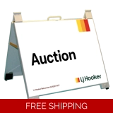 LJ Hooker Auction EZSign White