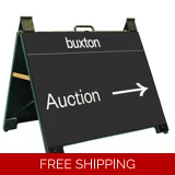 Buxton Auction Portable 60x45cm A-Fram.. Buxton Auction Portable 60x45cm A-Fram..
