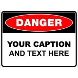 DANGER Metal Sign 60x45cm