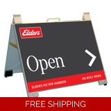 Elders EZSign Open Portable 60x45cm A-..