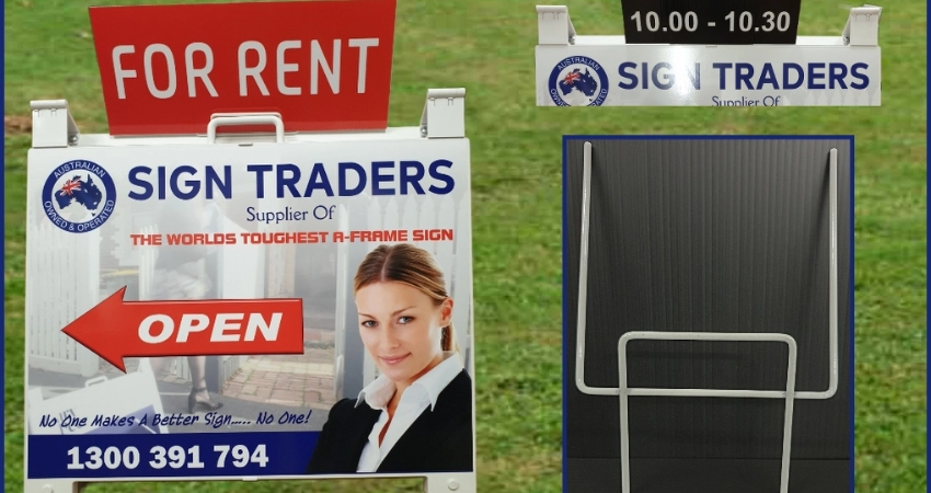 NEW EZSIGN CAPTION HOLDER FOR A CLEAN PROFESSIONAL IMAGE