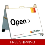 LJ Hooker Open EZSign White