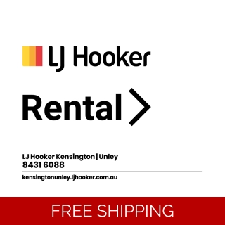 LJ Hooker Rent Sticker ..
