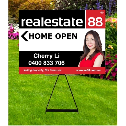 50x40cm Corflute with Spike Printed with your design