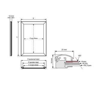 A3 Snap Frame Light Box