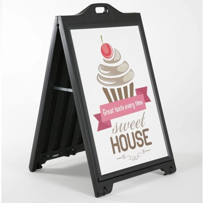 Poster Pro A-Frame Black 60x90cm (Sign Only)