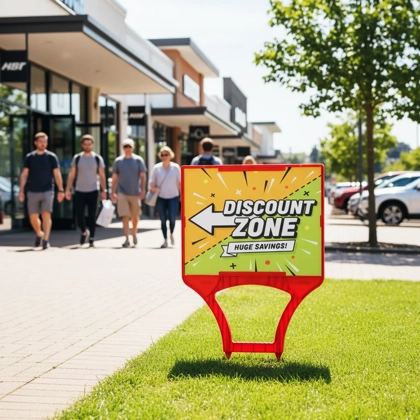 Vibe 60x45cm Sign Holder