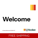 LJ Hooker Welcome Sticker Set for EZSi..