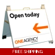 One Agency Open today Portable 60x..