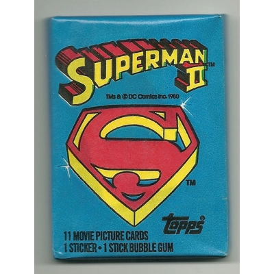 1980 Topps Superman 2 Trading Cards