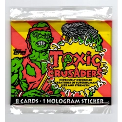 1991 Topps Toxic Crusaders Trading Cards