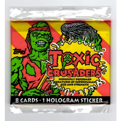 1991 Topps Toxic Crusaders Trading Cards