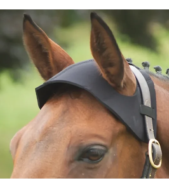 Hy Equestrian Poll Guard Black