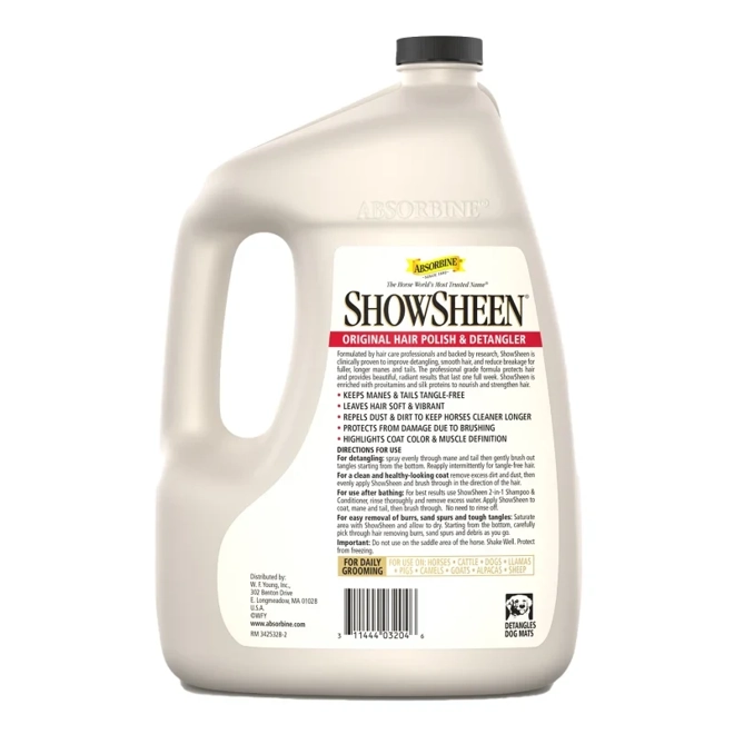 Additional Image for Absorbine Showsheen Hair Polish 3.8 Lt Refill