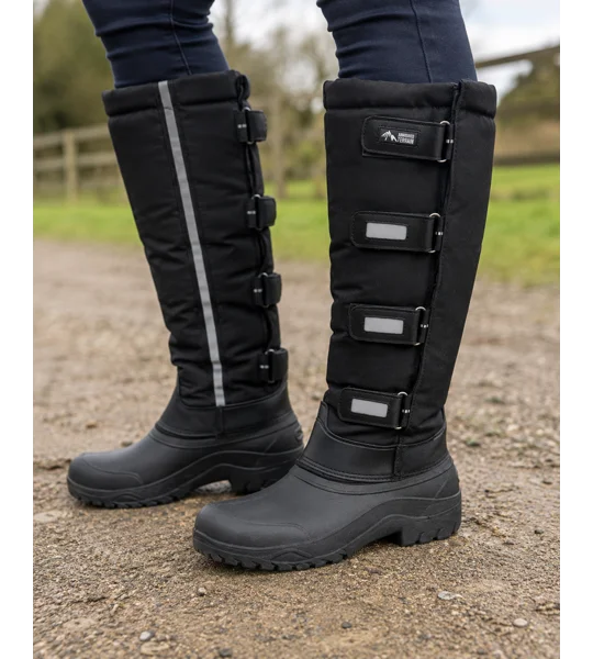 Hy Equestrian Atlantic Winter Boots Black