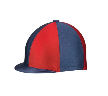 Hy Equestrian Two Tone Lycra Silks - Navy/Red