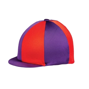 Hy Equestrian Two Tone Lycra Silks - Purple/Red