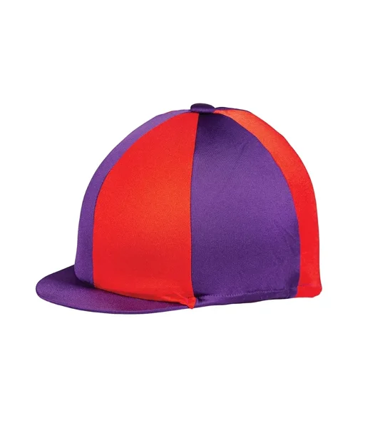 Hy Equestrian Two Tone Lycra Silks - Purple/Red