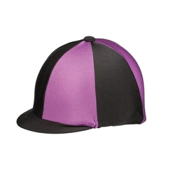 Hy Equestrian Two Tone Lycra Silks - Black/Purple