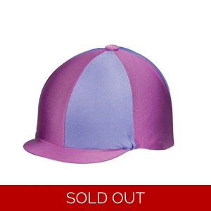 Hy Equestrian Two Tone Lycra Silks - Purple/Lilac